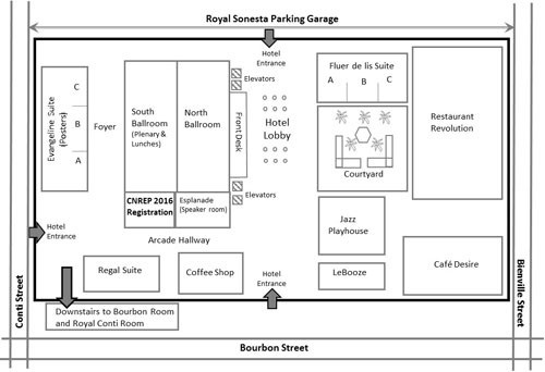 Image: Royal Sonesta map.